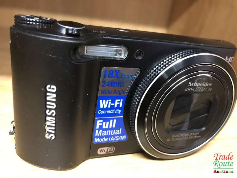 Samsung WB150F Digital Camera - Black (14 MP, 18x Optical Zoom) 3 inch LCD Screen
