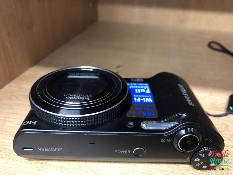 Samsung WB150F Digital Camera - Black (14 MP, 18x Optical Zoom) 3 inch LCD Screen