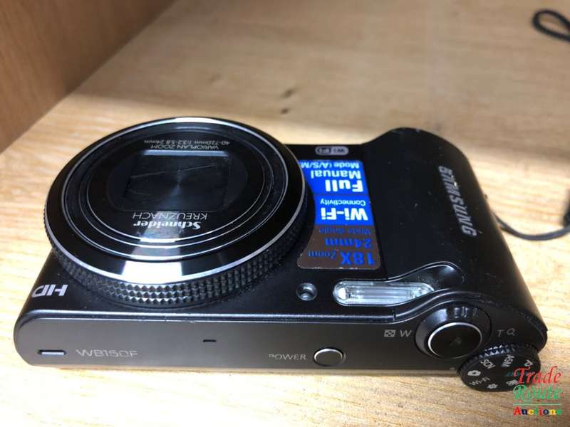 Samsung WB150F Digital Camera - Black (14 MP, 18x Optical Zoom) 3 inch LCD Screen