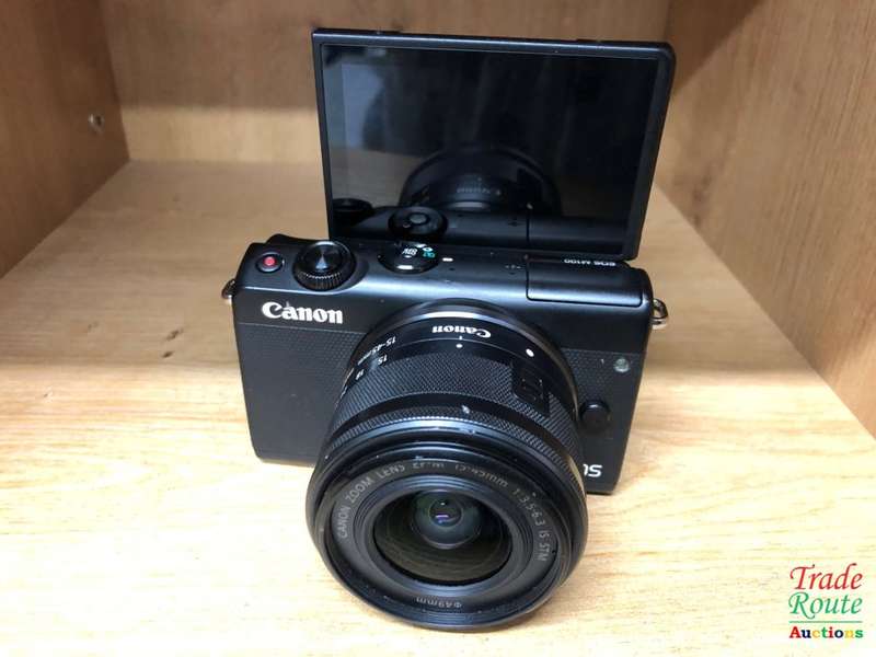 Canon EOS M100 24.2 Megapixel Mirrorless Camera with Canon 15-45mm Lens