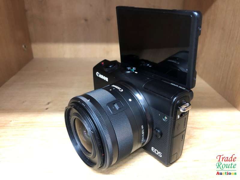 Canon EOS M100 24.2 Megapixel Mirrorless Camera with Canon 15-45mm Lens