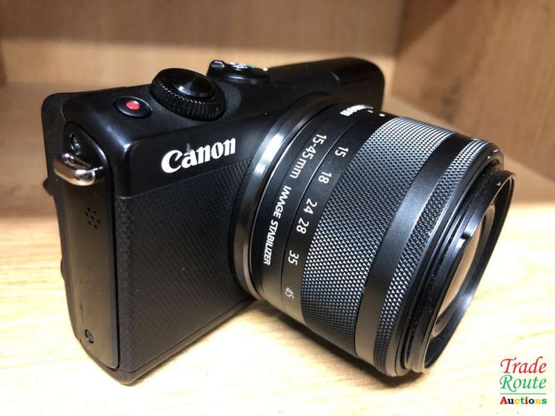Canon EOS M100 24.2 Megapixel Mirrorless Camera with Canon 15-45mm Lens