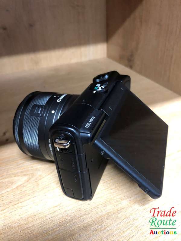Canon EOS M100 24.2 Megapixel Mirrorless Camera with Canon 15-45mm Lens