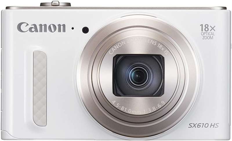Canon SX610 HS PowerShot Point and Shoot Digital Camera - White