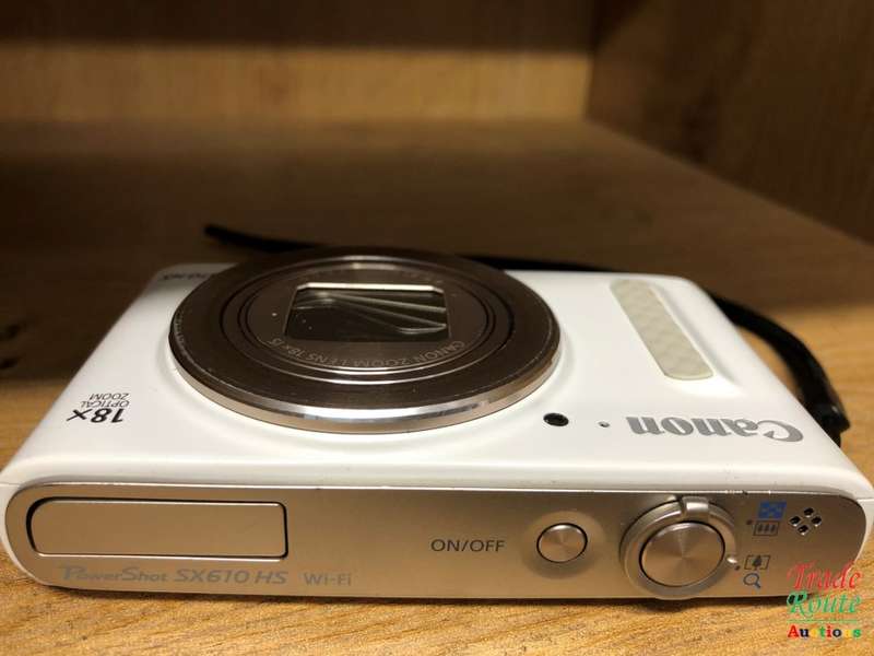 Canon SX610 HS PowerShot Point and Shoot Digital Camera - White