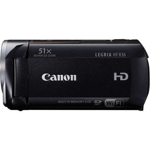 Canon Legria HF R36 Full HD Camcorder (32x Optical Zoom, Optical IS, WiFi, 8GB Memory)
