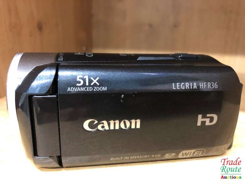 Canon Legria HF R36 Full HD Camcorder (32x Optical Zoom, Optical IS, WiFi, 8GB Memory)