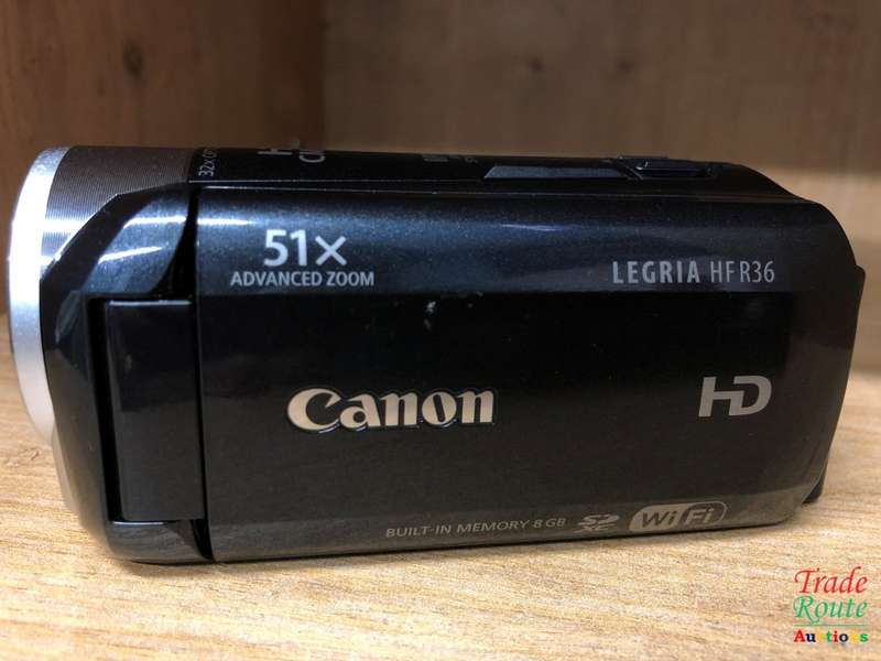 Canon Legria HF R36 Full HD Camcorder (32x Optical Zoom, Optical IS, WiFi, 8GB Memory)