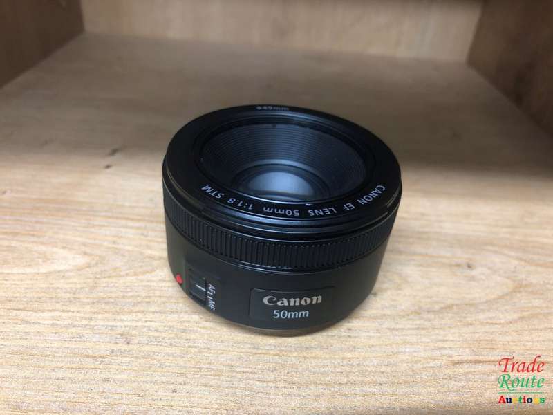 Canon EF 50mm f/1.8 STM Lens for Canon DSLR Cameras