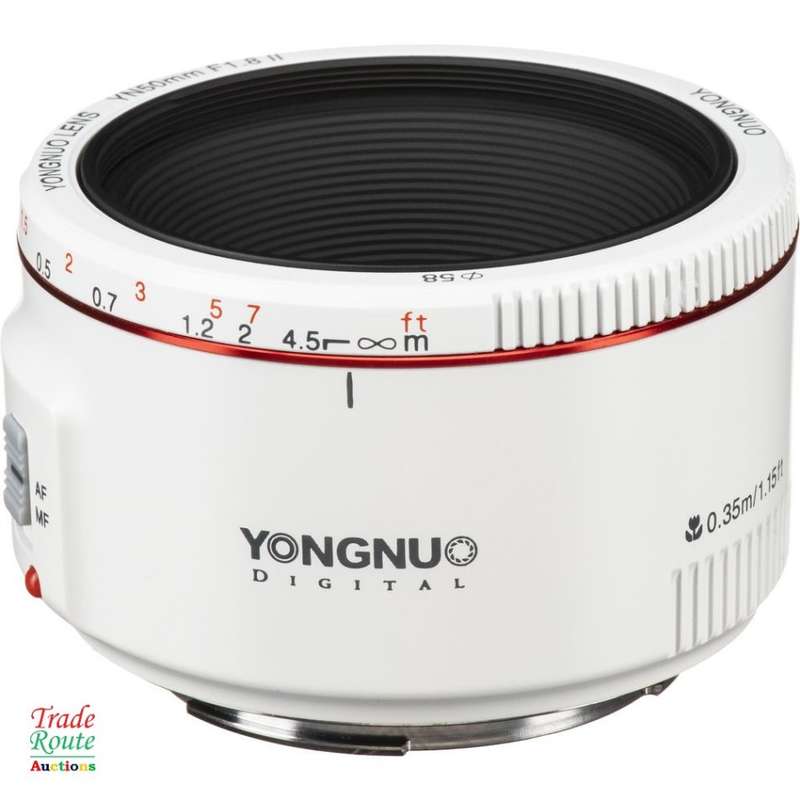 Yongnuo YN 50mm f/1.8 Mk II 50mm Lens yn50mm for Canon EF - Fits Canon DSLR Cameras [ PRIME LENS ]