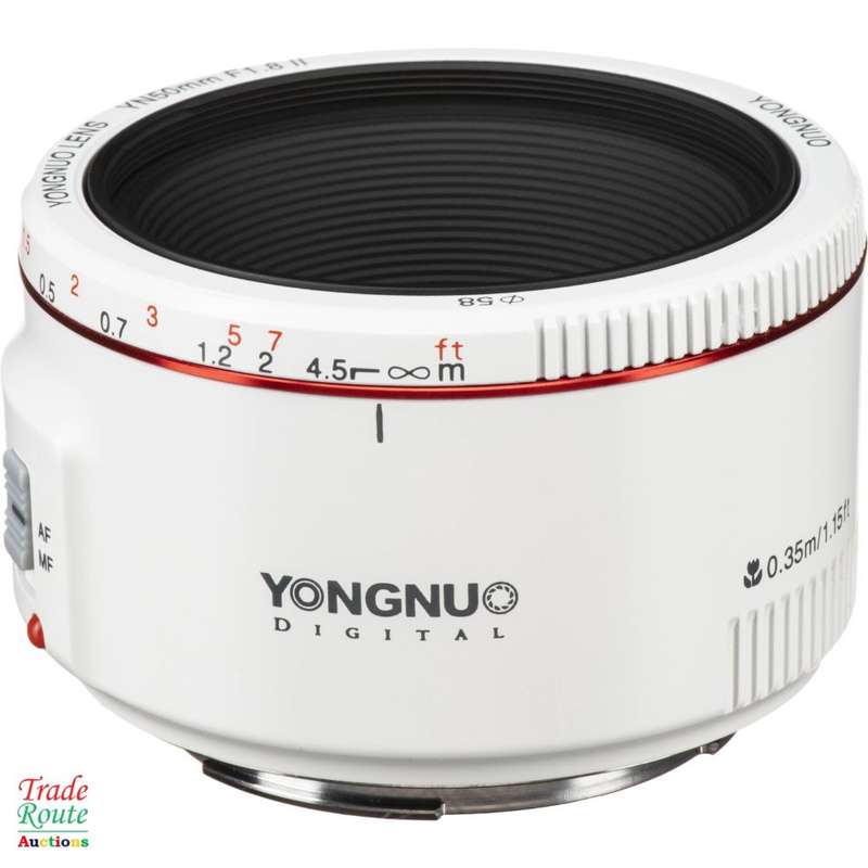 Yongnuo YN 50mm f/1.8 Mk II 50mm Lens yn50mm for Canon EF - Fits Canon DSLR Cameras [ PRIME LENS ]
