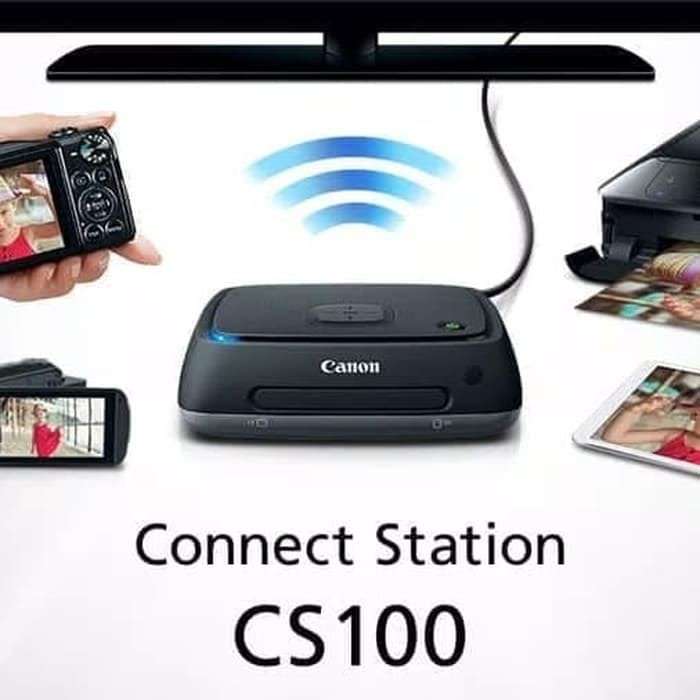 Canon Cs100 Connect Station Photo Storage & Share 1tb Hard Drive - In Box