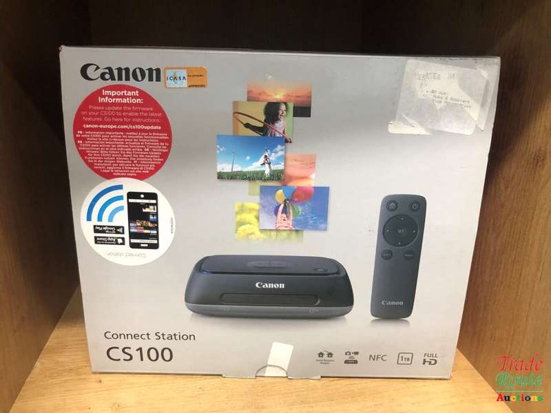Canon Cs100 Connect Station Photo Storage & Share 1tb Hard Drive - In Box