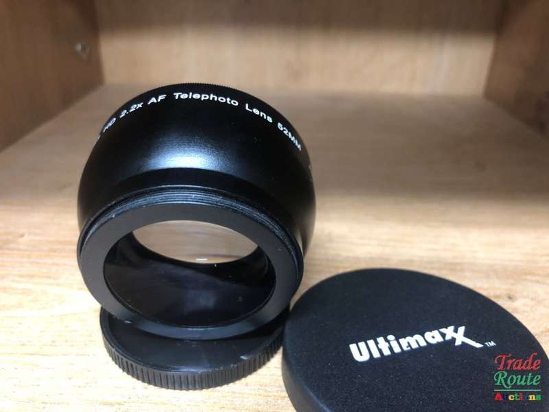 Ultimaxx 2.2x 52mm AF Professional Telephoto HD Lens