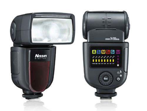 Nissin Di700 Speedlite Flash for Nikon, 24-200mm Focal Length Coverage, 1/800-1/30000 Sec Flash Dur