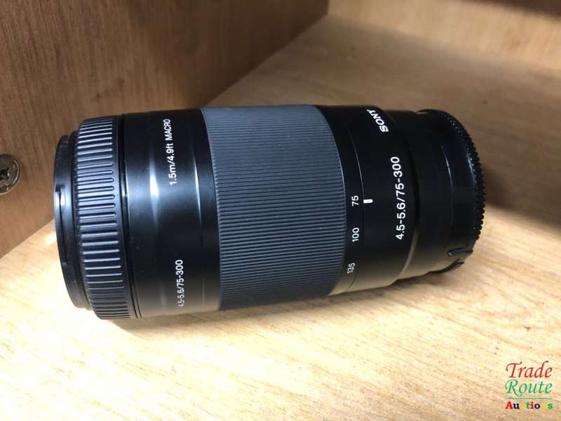Sony 75-300mm f/4.5-5.6 Compact Super Telephoto Zoom Lens - For Sony DSLR Cameras