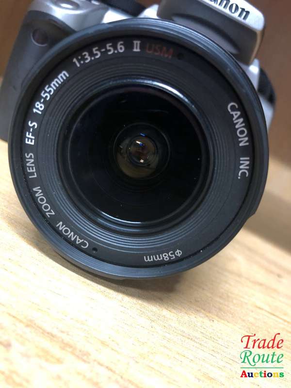 Canon EOS 350D Digital SLR camera (SILVER) WITH 18-55 mm ii USM LENS
