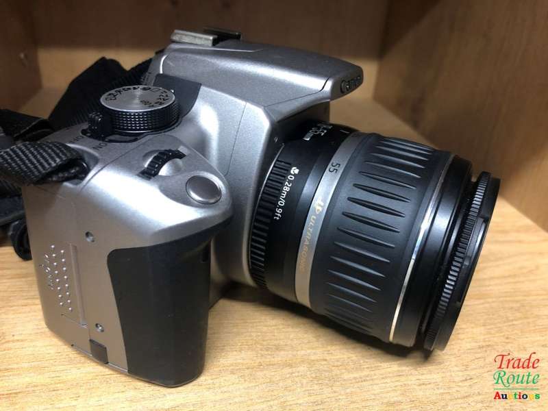 Canon EOS 350D Digital SLR camera (SILVER) WITH 18-55 mm ii USM LENS