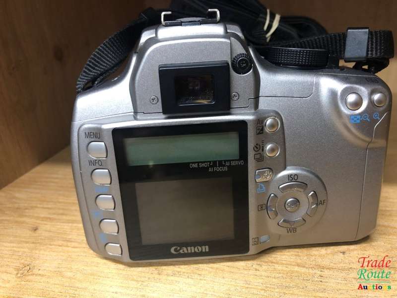 Canon EOS 350D Digital SLR camera (SILVER) WITH 18-55 mm ii USM LENS