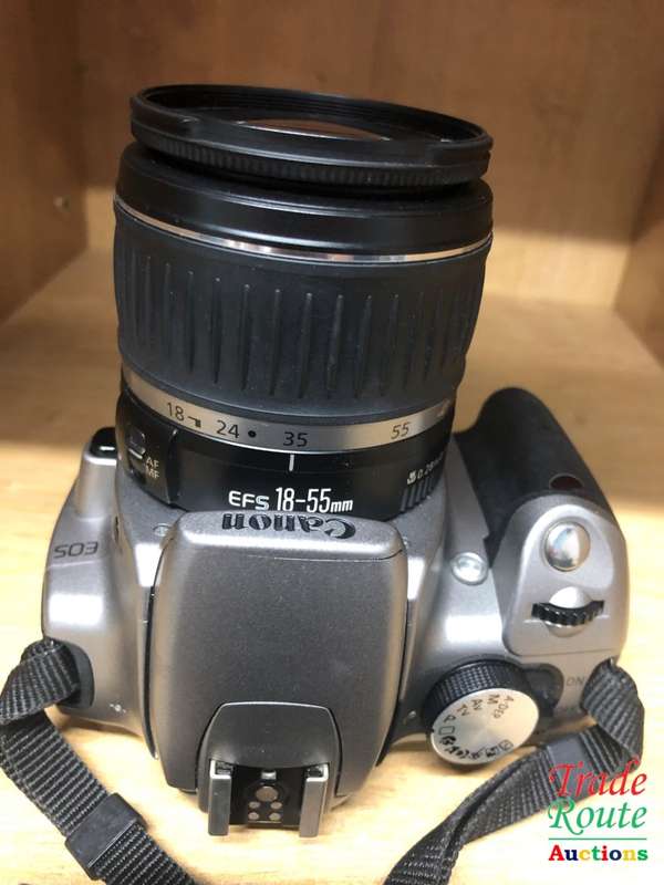 Canon EOS 350D Digital SLR camera (SILVER) WITH 18-55 mm ii USM LENS