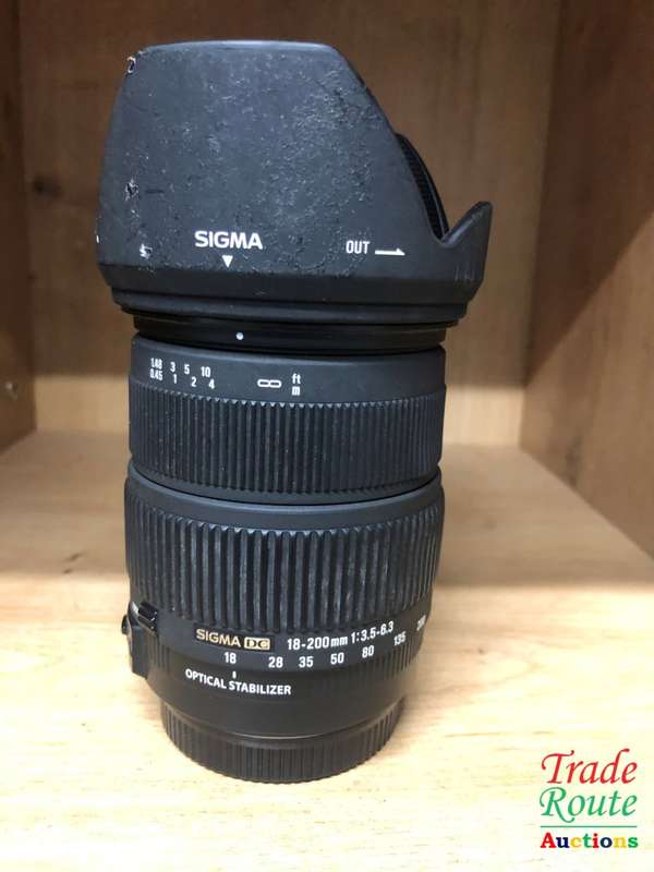 Sigma 18-200 mm F3.5-6.3 DC OS FOR CANON CAMERAS