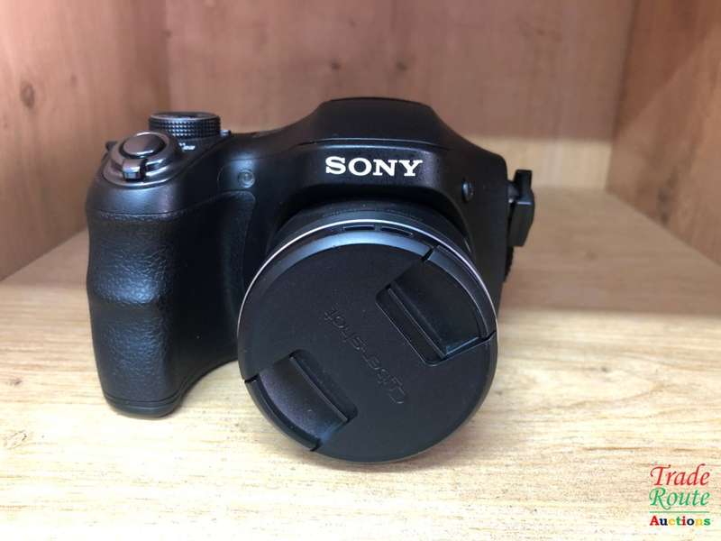 Sony Cyber-shot DSC-H100/BC 16.1MP Point and Shoot Camera (Black) with 21x Optical Zoom