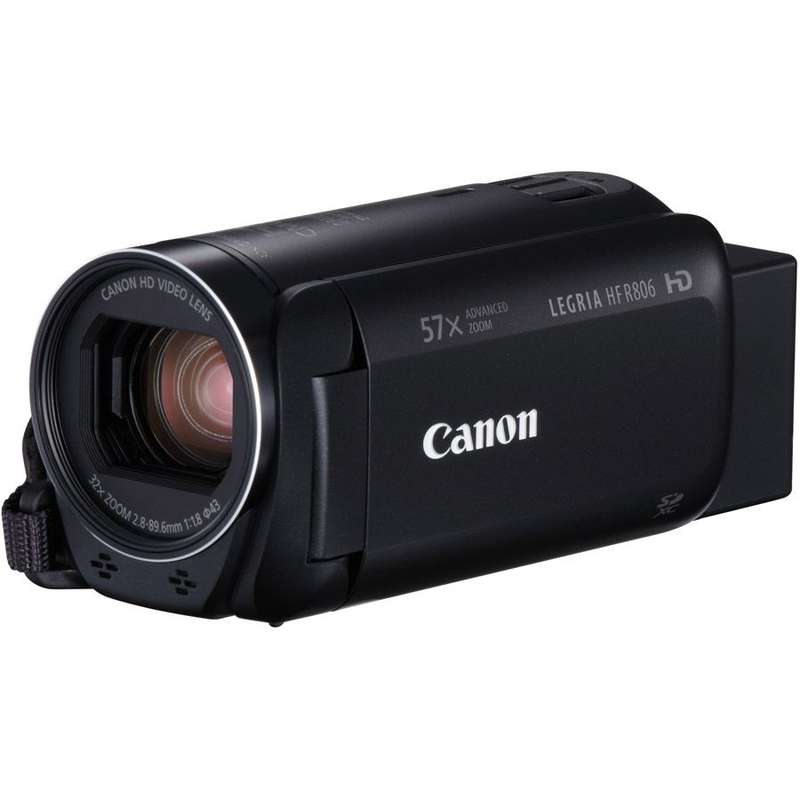 Canon Legria HD HF-R806 Camcorder (PAL) (Black)