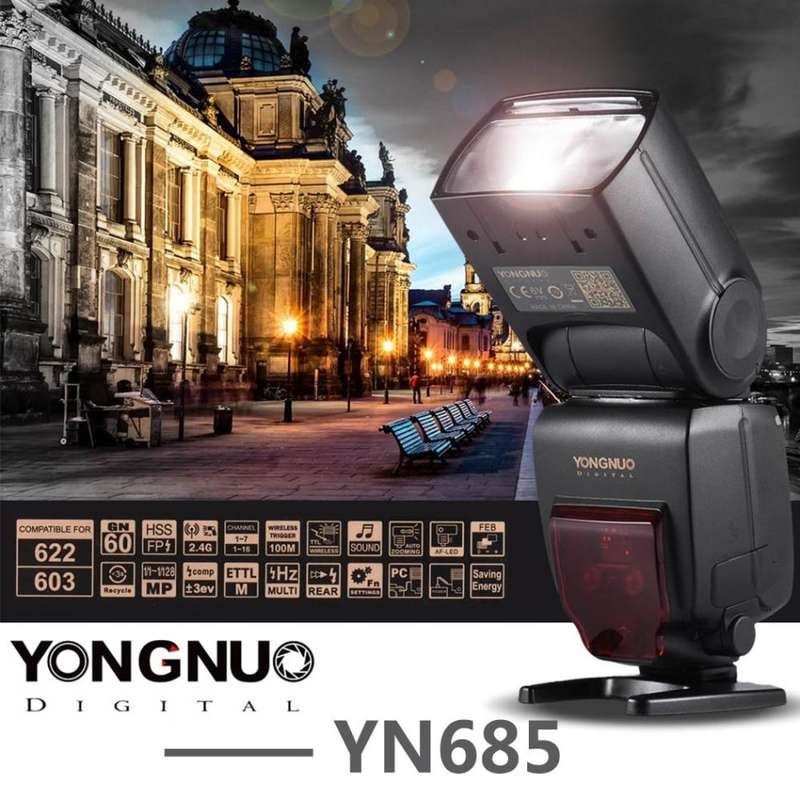 BOXED - Yongnuo YN-685 TTL HSS Speedlight Flash for NIKON