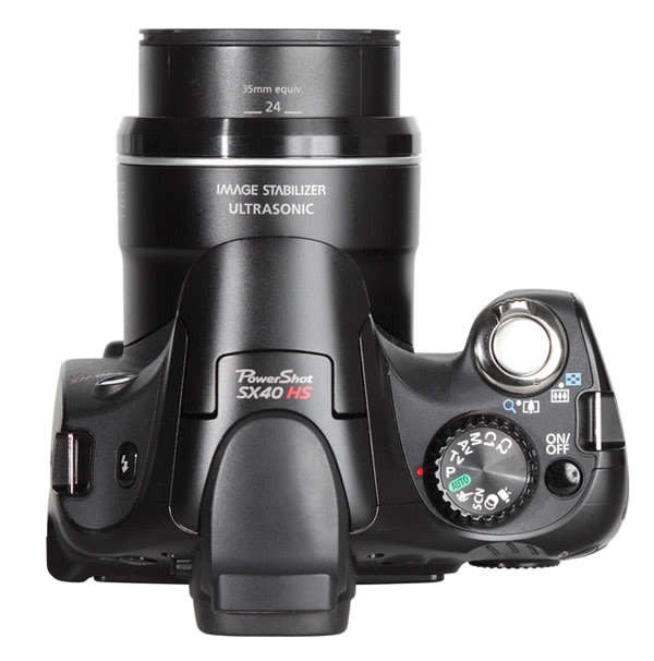 Canon PowerShot SX40 HS Digital Camera - Black (12.1MP, Super Wide Angle, 35x Optical Zoom) 2.7 inch