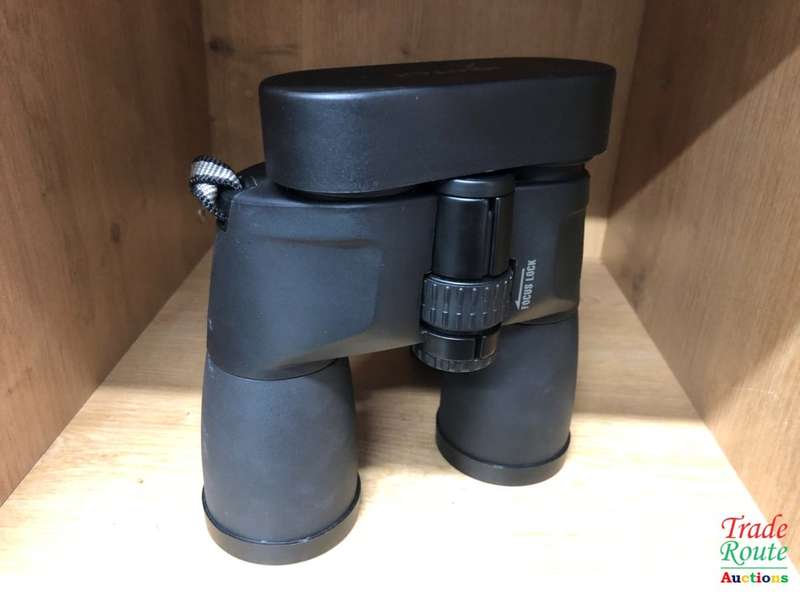 PENTAX 10X50 PCF V BINOCULARS - IN BOX WITH POUCH CASE