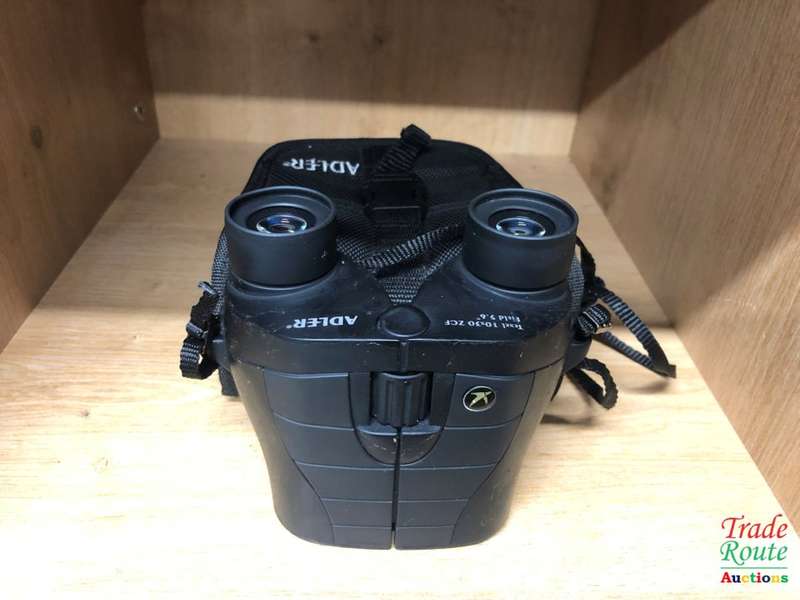 ADLER TEXEL 10 X 30 ZCF Bak 4 Prism Multi Coated BINOCULARS - IN BOX WITH POUCH CASE