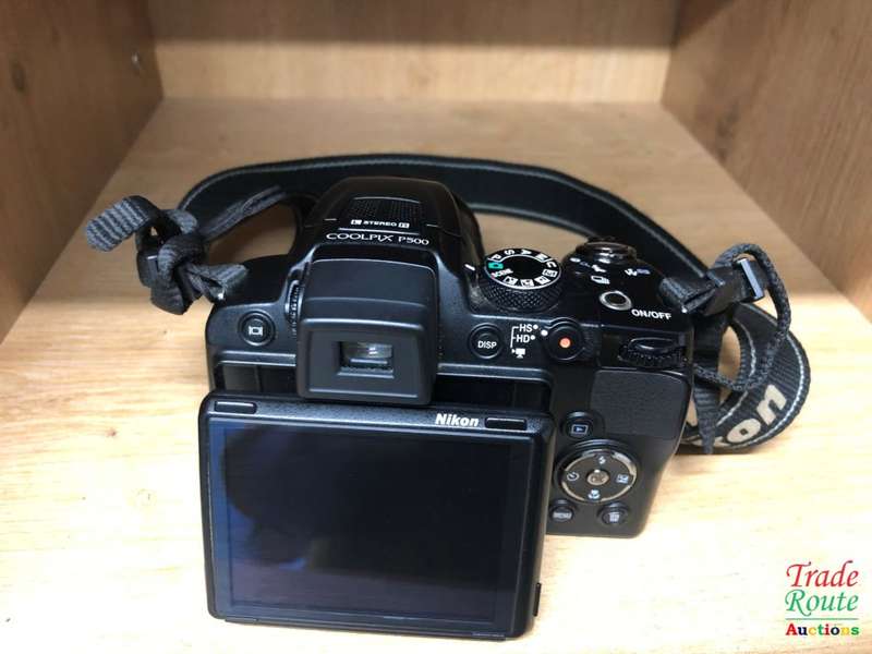 Nikon Coolpix P500 12.1MP Digital Camera with 36x Optical Zoom [ BLACK ]
