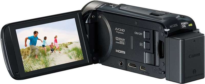 Canon Legria HF R506 HD Camcorder Handycam (3.2MP, 32x Optical Zoom, 57x Advanced Zoom, OIS) 3" LCD