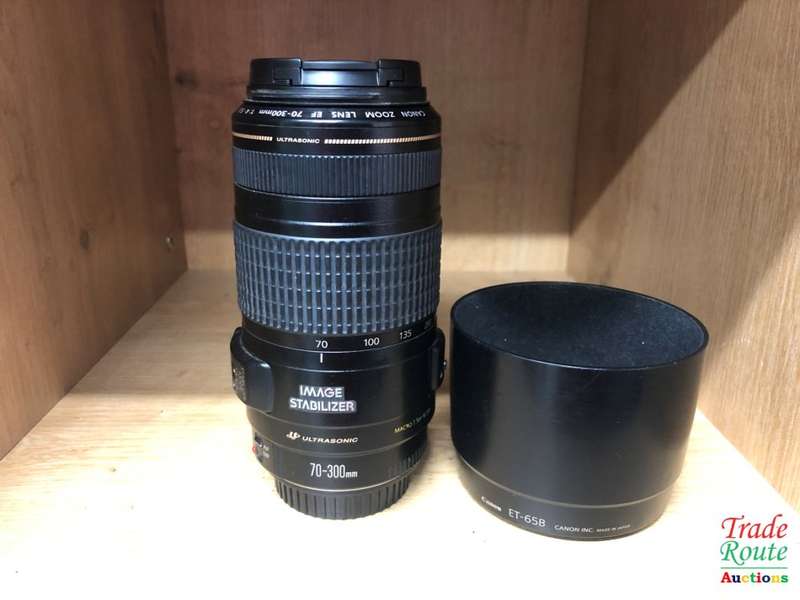 Canon EF 70-300mm ULTRASONIC IMAGE STABILIZER ZOOM LENS for Canon DSLR Cameras