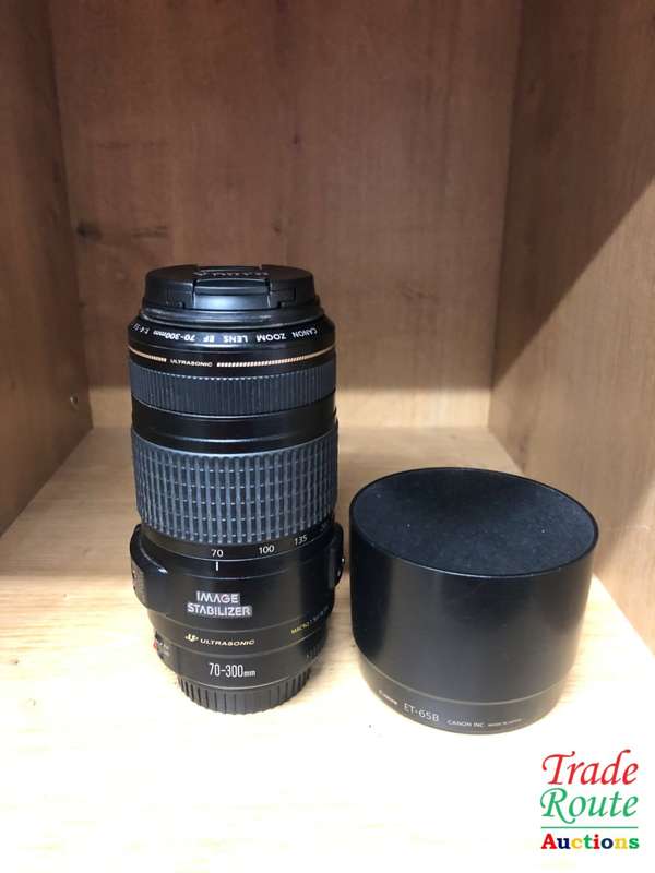 Canon EF 70-300mm ULTRASONIC IMAGE STABILIZER ZOOM LENS for Canon DSLR Cameras