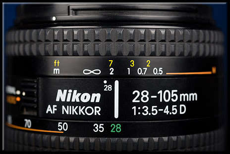 Nikon 28-105mm f/3.5-4.5D Autofocus Zoom Nikkor Lens