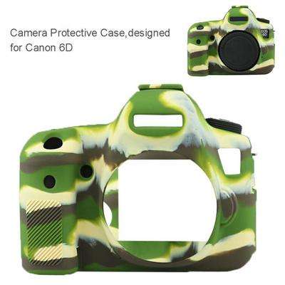 Protective Red Silicone Armor Canon 6D by easyCover camera case