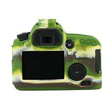 Protective Red Silicone Armor Canon 6D by easyCover camera case
