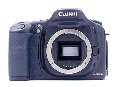 Canon EOS 10D 6.3MP Digital SLR Camera - Black (Body Only)