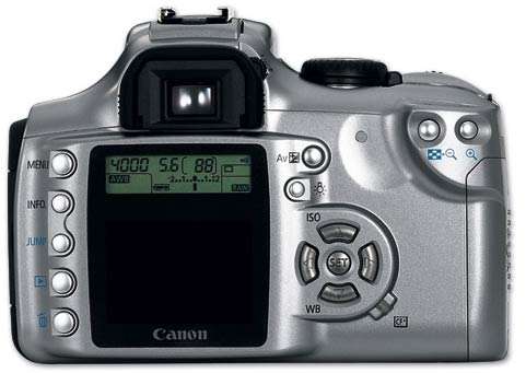 Canon 300D Digital SLR camera (SILVER) 18-55 LENS KIT