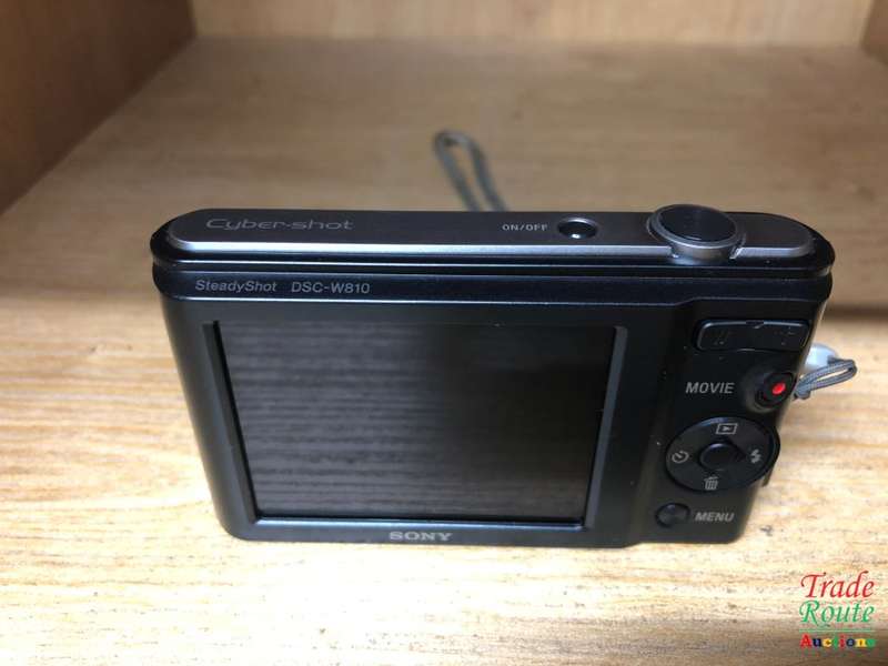 Sony Cyber-shot DSC-W810 20.1MP Digital Camera - Black