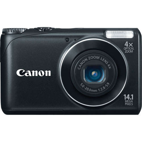 Canon Powershot A2200 14.1 MP Digital Camera with 4x Optical Zoom (Black)