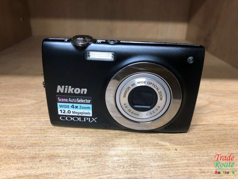 Nikon Coolpix S2500 Digital Camera - Black (12MP, 4x Optical Zoom) 2.7 inch LCD
