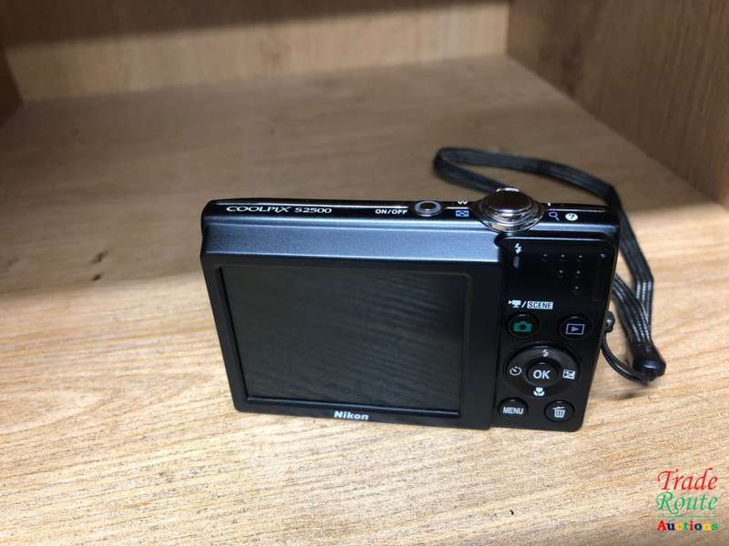 Nikon Coolpix S2500 Digital Camera - Black (12MP, 4x Optical Zoom) 2.7 inch LCD
