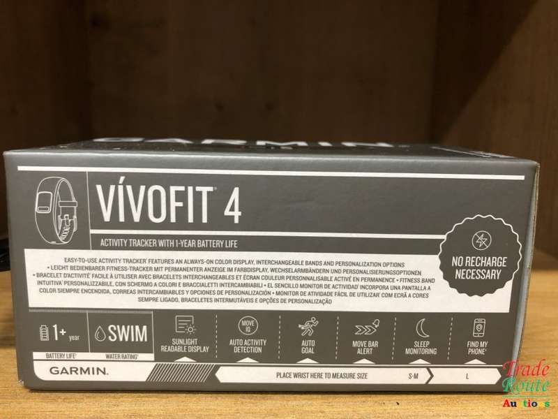 Garmin Vivofit 4 Activity Tracker - Boxed