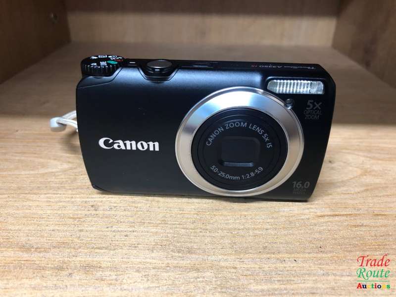 Canon PowerShot A3350 16MP Compact Digital Camera 5x Optical Zoom 28-140mm, 3" LCD 1280 x 720 Video