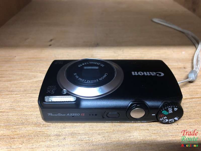 Canon PowerShot A3350 16MP Compact Digital Camera 5x Optical Zoom 28-140mm, 3" LCD 1280 x 720 Video