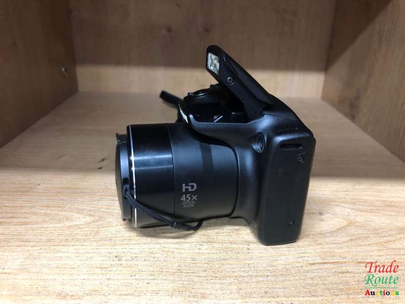Canon PowerShot SX430 IS Built-in Wi-Fi / NFC Black Digital Camera 20.0MP 45X ZOOM