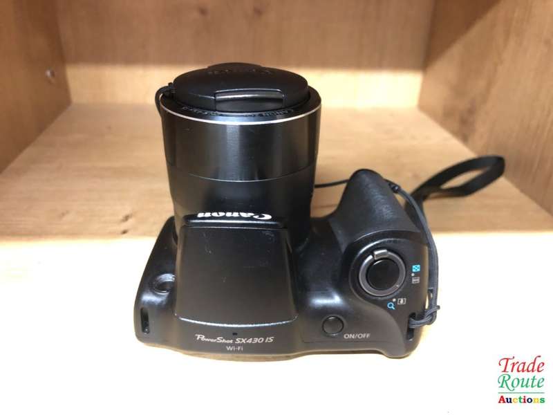 Canon PowerShot SX430 IS Built-in Wi-Fi / NFC Black Digital Camera 20.0MP 45X ZOOM