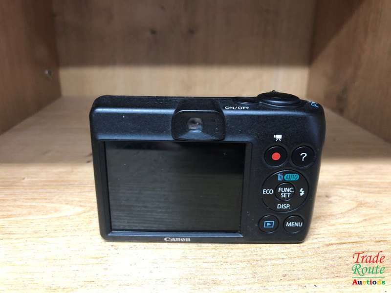 CANON PowerShot A1400 16.0 MP with 5x Digital IS Zoom 28mm Wide-Angle Lens - BLACK
